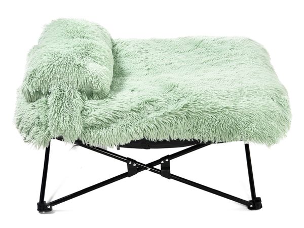 Лежанка для животных MISOKO&CO Pet bed, 54x54x20 cm, M, green