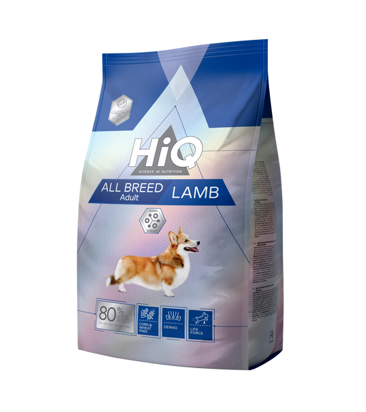 Сухий корм для дорослих собак всіх порід HiQ All Breed Adult Lamb 2,8кг