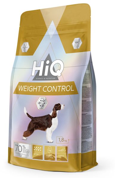 Сухой корм для контроля веса взрослых собак всех пород HiQ Weight Control 1.8кг
