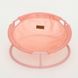 Складной лежак для домашних животных MISOKO Pet bed round, 45x45x22 cm, pink