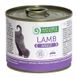 Вологий корм для дорослих собак всіх порід з ягнятиною Nature's Protection Adult Lamb 200г