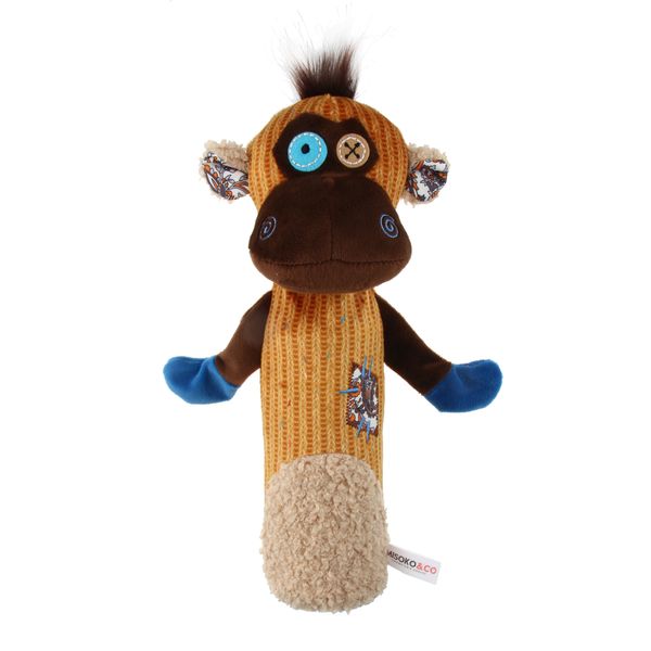 Іграшка для собак MISOKO&CO Мавпа, плюшева, 32x20x11 cm