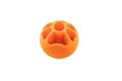 FIBOO Игрушка для собак Fib the tug to, оранжевая, D 6.5 см