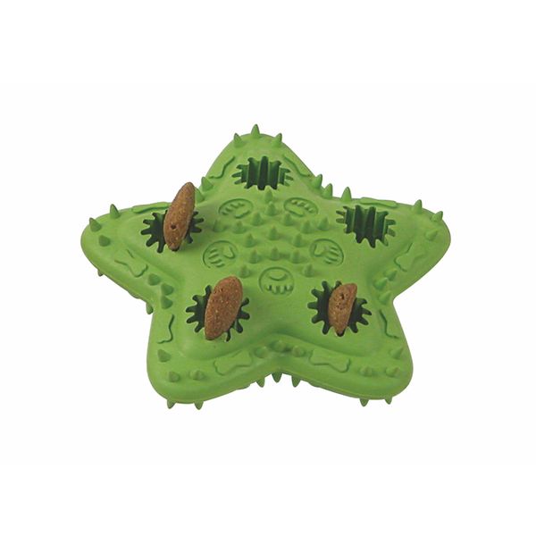 Гумова іграшка для собак MISOKO&CO, green, 12x12 cm