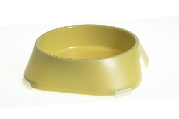FIBOO миска, без антискользящих накладок, размер M, желтый