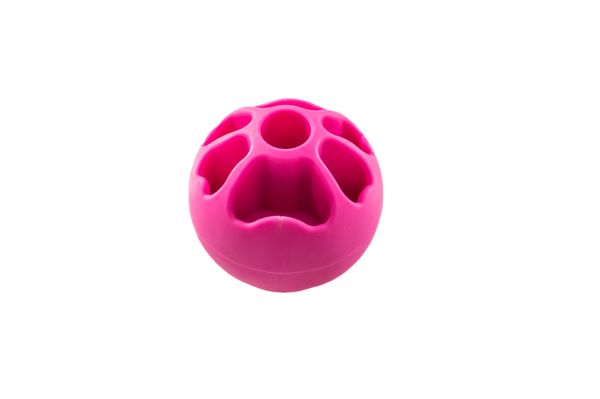 FIBOO Іграшка для собак Snack fibooll, рожева, D 6.5 см