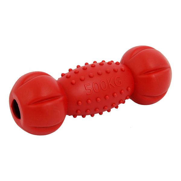 Іграшка для собак MISOKO&CO Гумова гантеля, red, 22х8 cm