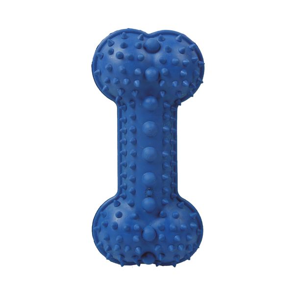 Игрушка для собак MISOKO&CO Резиновая кость, blue, 8x17.5 cm