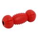 Игрушка для собак MISOKO&CO Резиновая гантеля, red, 22х8 cm
