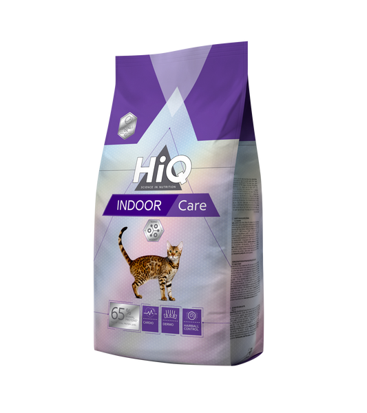 Сухий корм для дорослих котів мешкаючих у будинку HiQ Indoor care 1,8 кг