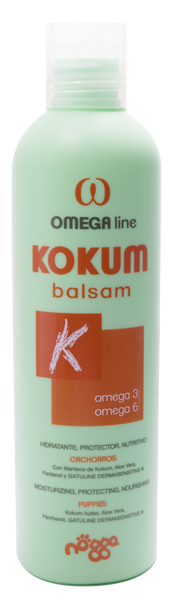 Високоживильний бальзам з маслом кокума для цуценят / кошенят і тварин в процесі линьки. Omega Kokum balsam 500мл