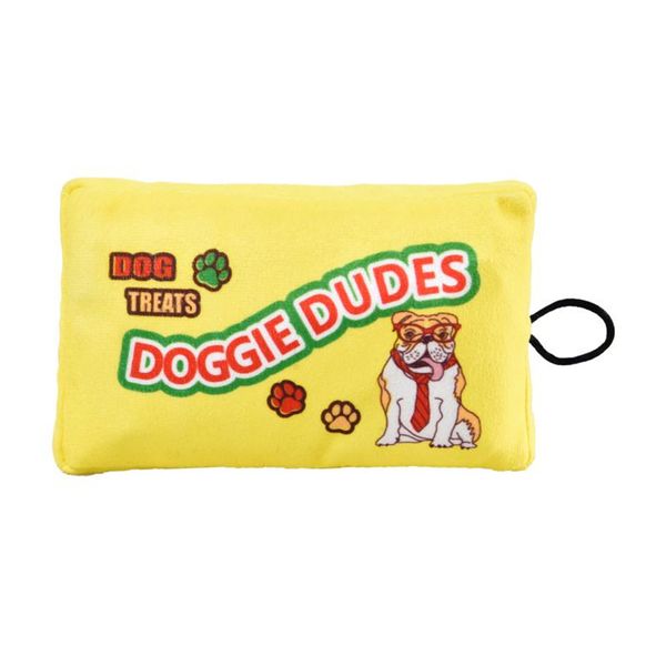 Игрушка для собак MISOKO&CO Упаковка лакомств с пищалкой, 14,2x8,5 cm