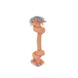Іграшка для собак MISOKO&CO Мотузка з вузлами, orange, 17 cm
