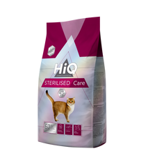 Сухой корм для взрослых стерилизованных кошек и кастрированных котов HiQ Sterilised care 1.8kg