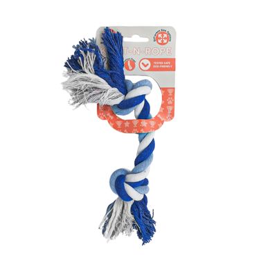 Іграшка для собак MISOKO&CO Середня мотузка, blue, 30 cm