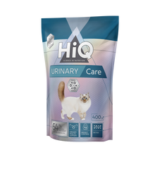 Сухий дієтичний корм для профілактики та лікування СКХ у дорослих котів HiQ Urinary care 400g