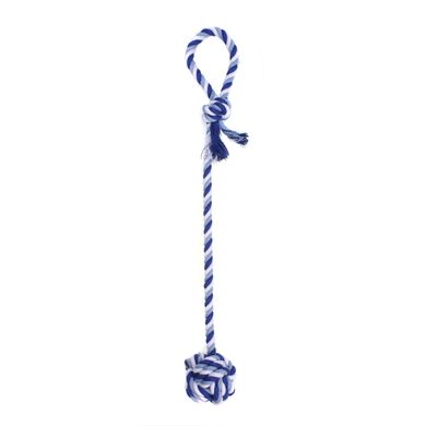 Іграшка для собак MISOKO&CO Жувальна мотузка, blue, 55х7 cm