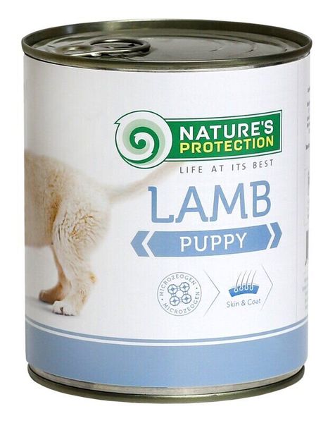 Влажный корм для щенков всех пород с ягненком Nature's Protection Puppy Lamb 400г