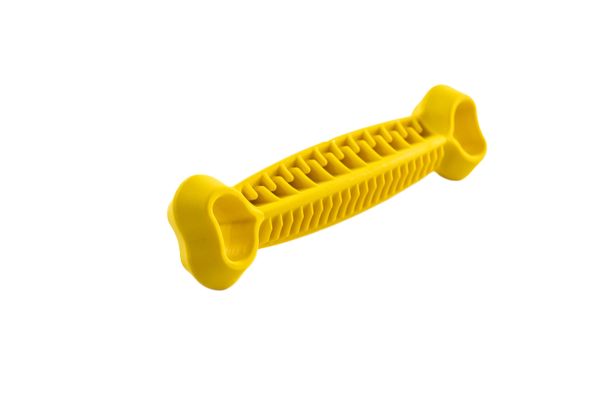 FIBOO Игрушка для собак Fiboone dental, желтая