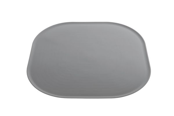 FIBOO Антиковзкий килимок під миску, світло-сірий, 32x32 см