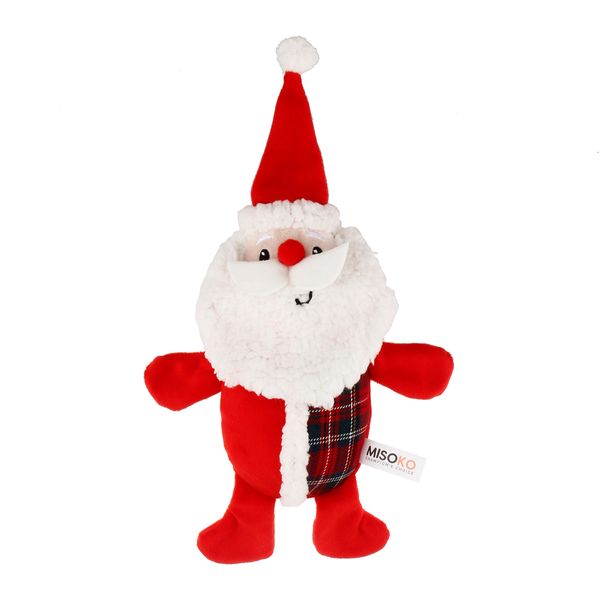 Різдвяна іграшка для собак MISOKO Дід Мороз