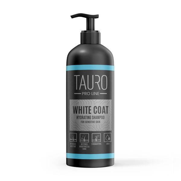 Зволожуючий шампунь для собак і котів з білою шерстю White Coat Hydrating Shampoo 1000 мл