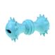 Игрушка для собак MISOKO&CO Рифленая гантеля, light blue, 13.8 cm