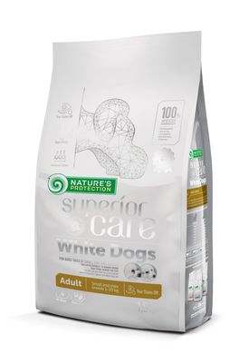 Сухий корм для дорослих собак малих порід з білим забарвленням шерсті Superior Care White Dogs Adult Small and Mini Breeds 1.5кг