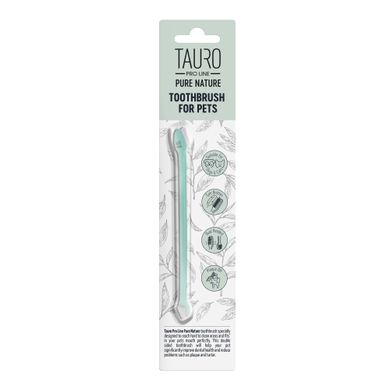 Tauro Pro Line зубна щітка для догляду за зубами собак і котів