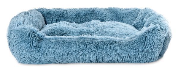 Ліжко для тварин P.LOUNGE Pet bed, 75х58х19 cm, М, blue