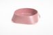 FIBOO Миска с антискользящими накладками, размер S, розовая