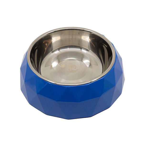 Миска для домашних животных KIKA Diamond, blue, size M