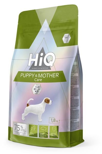 Сухой корм для щенков всех пород HiQ Puppy and mother care 1.8kg