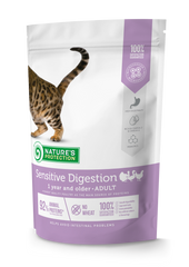 Сухий корм для дорослих котів з чутливим травленням Nature's Protection Sensitive Digestion 400г
