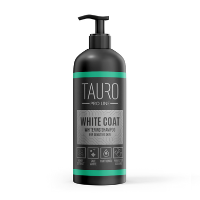 Відбілюючий шампунь для собак і котів з білою шерстю White Coat Whitening Shampoo 1000 мл