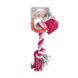 Іграшка для собак MISOKO&CO Кручена мотузка, pink, 15 cm
