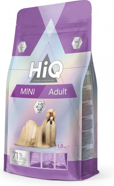 Сухой корм для взрослых собак малых пород HiQ Mini Adult 1.8kg