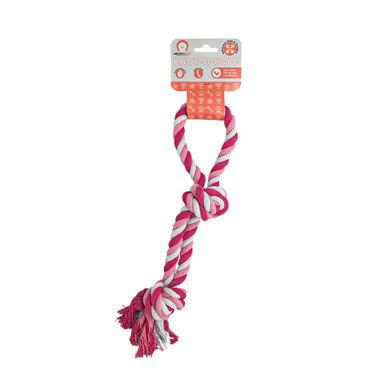 Игрушка для собак MISOKO&CO Веревочная петля, pink, 40 cm