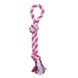Іграшка для собак MISOKO&CO Мотузкова петля, pink, 40 cm