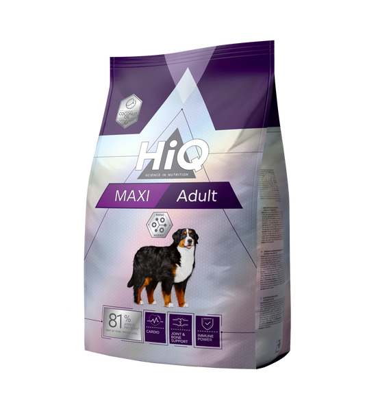Сухой корм для взрослых собак крупных пород HiQ Maxi Adult 11кг