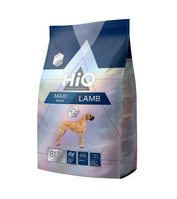 Сухий корм для дорослих собак великих порід HiQ Maxi Adult Lamb 2,8кг