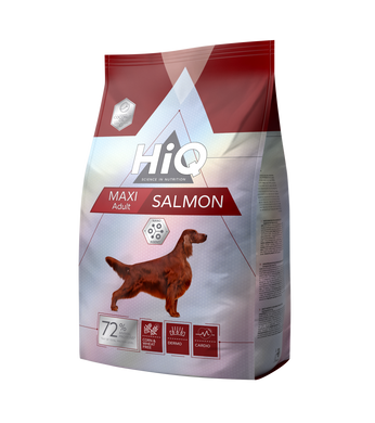 Сухой корм для взрослых собак крупных пород HiQ Maxi Adult Salmon 2,8кг