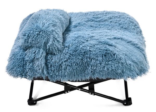 Лежанка для животных MISOKO&CO Pet bed, 54x54x20 cm, M, blue
